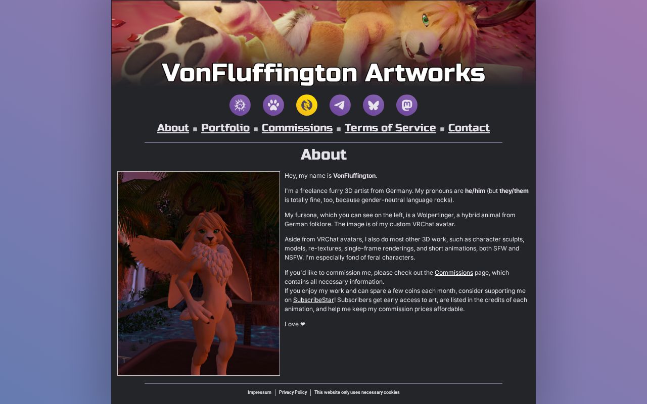 VonFluffington Artworks