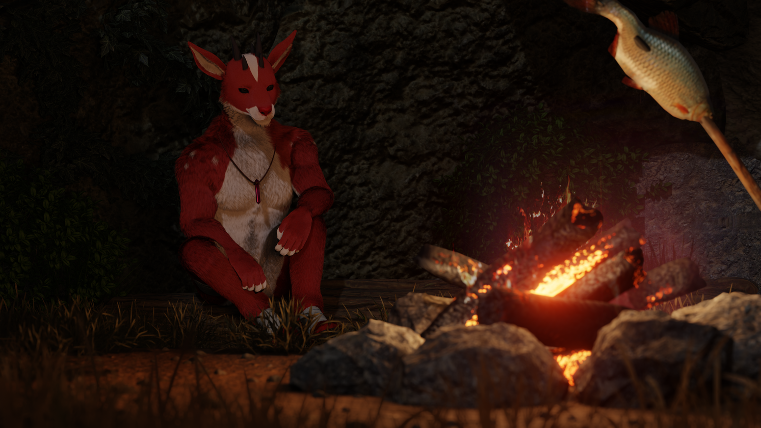RongYao by the Campfire