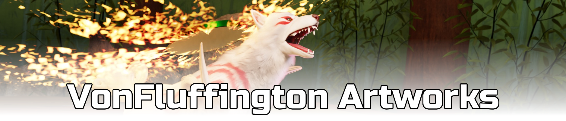 VonFluffington Artworks Header VonFluffington Artworks Header